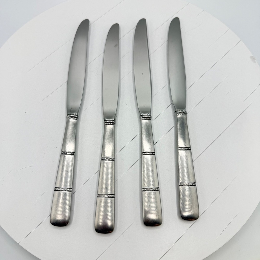 Gorham Stegor Motif (4) Butter Knives Stainless Flatware Replacements
